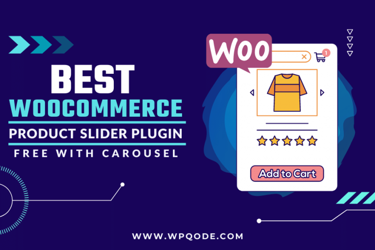 Best WooCommerce Product Slider Plugin Free With Carousel