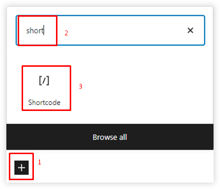 place the Shortcode from faq schema plugin