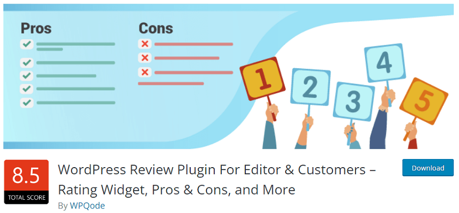 10 Best WordPress Review Plugins (Ratings And Schema) - Pluginic