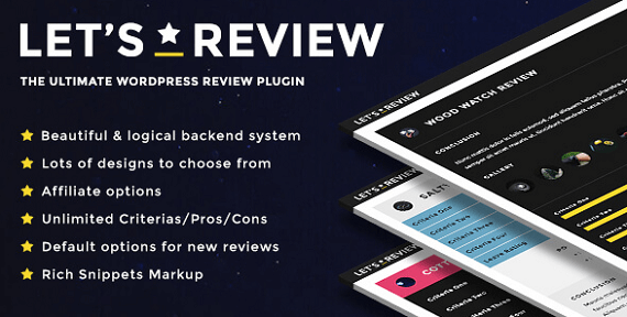 Let’s Review - a premium WordPress review and rating plugin