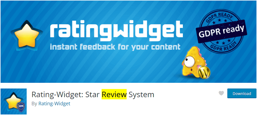 Rating-Widget Star Review System