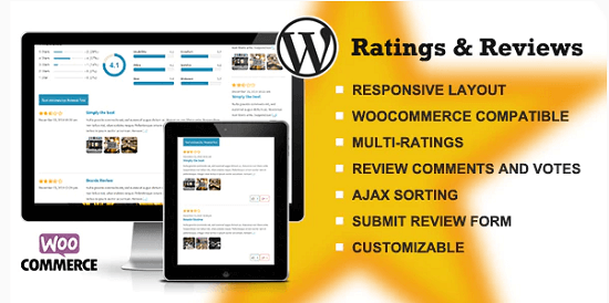 Ratings & Reviews - best wordpress review plugin