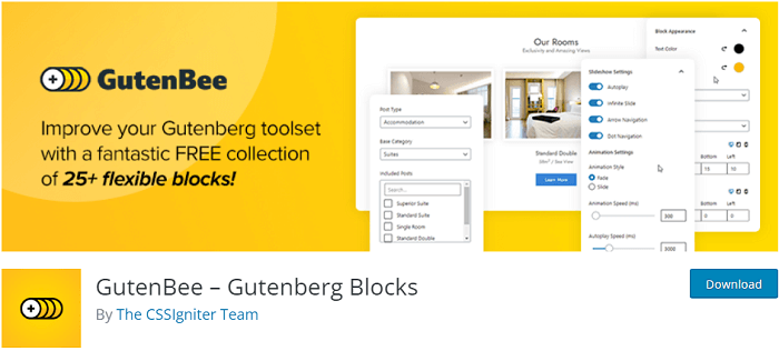 GutenBee – Gutenberg Blocks