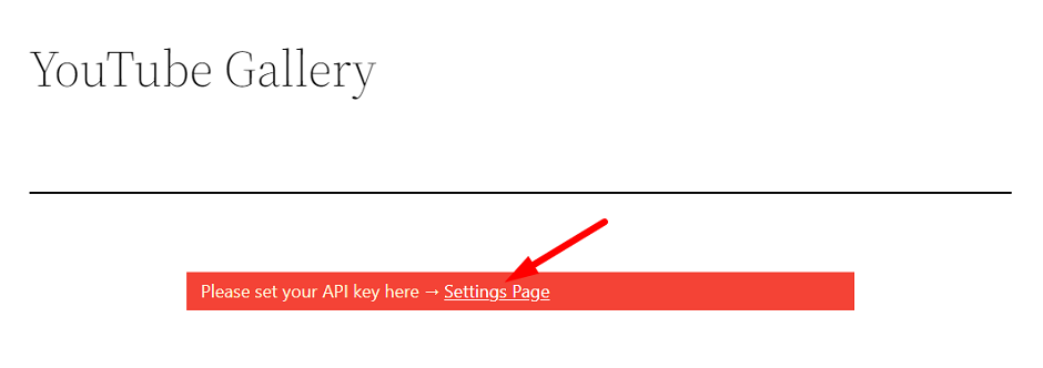 Adding API Key