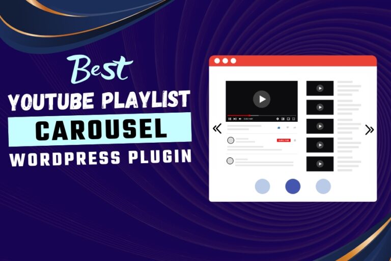 Best YouTube Playlist Carousel WordPress Plugin