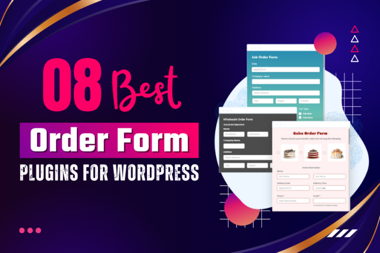 8 Best Order Form Plugins For WordPress Compared