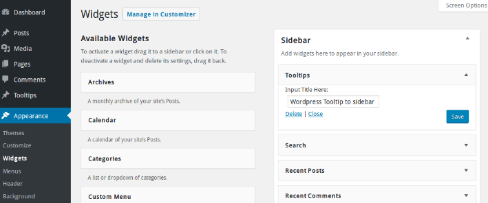 WordPress Tooltip Plugins