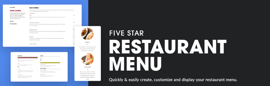 WordPress Restaurant Menu Plugins