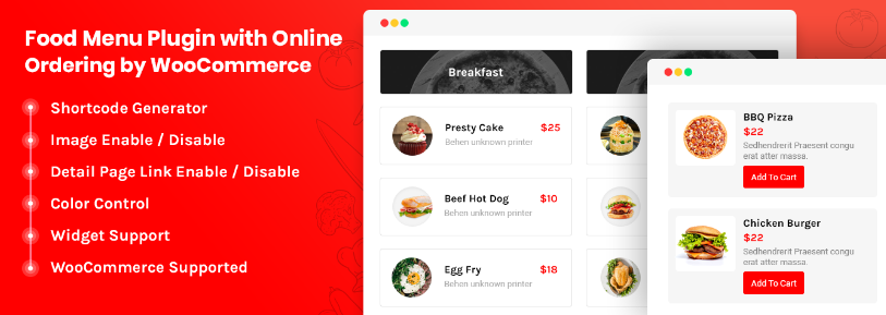 WordPress Restaurant Menu Plugins