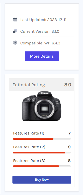 Review & Rating Widgets