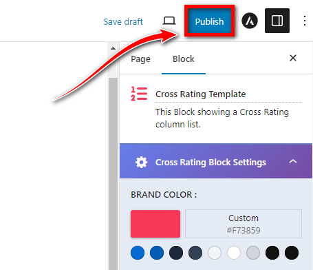 Star Rating- Editorial Rating Block