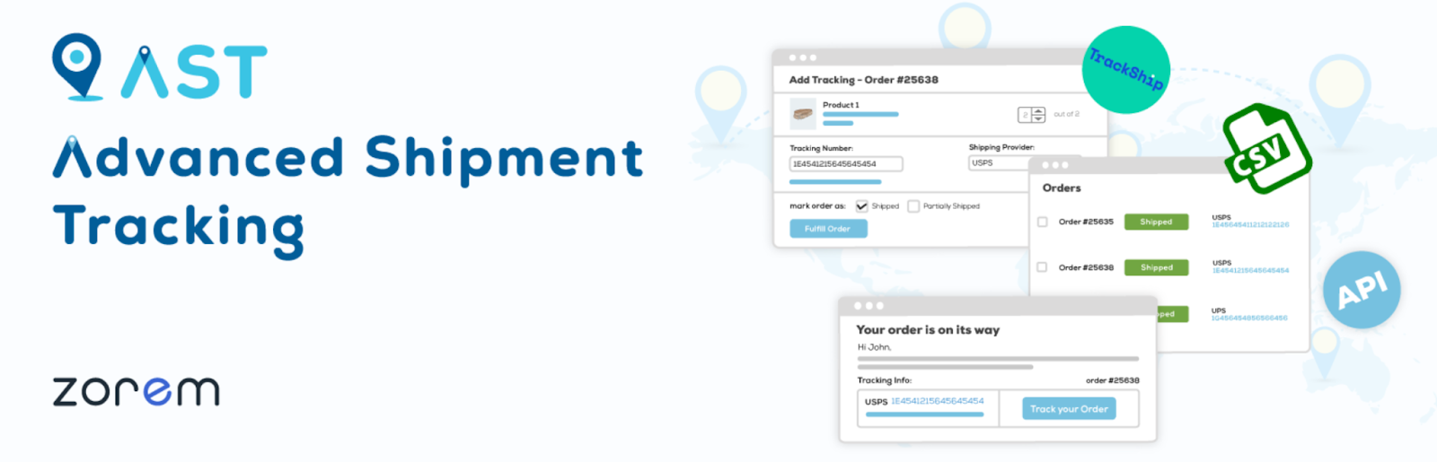 Advanced Shipment Tracking for WooCommerce