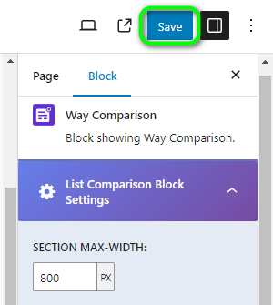 Way Comparison